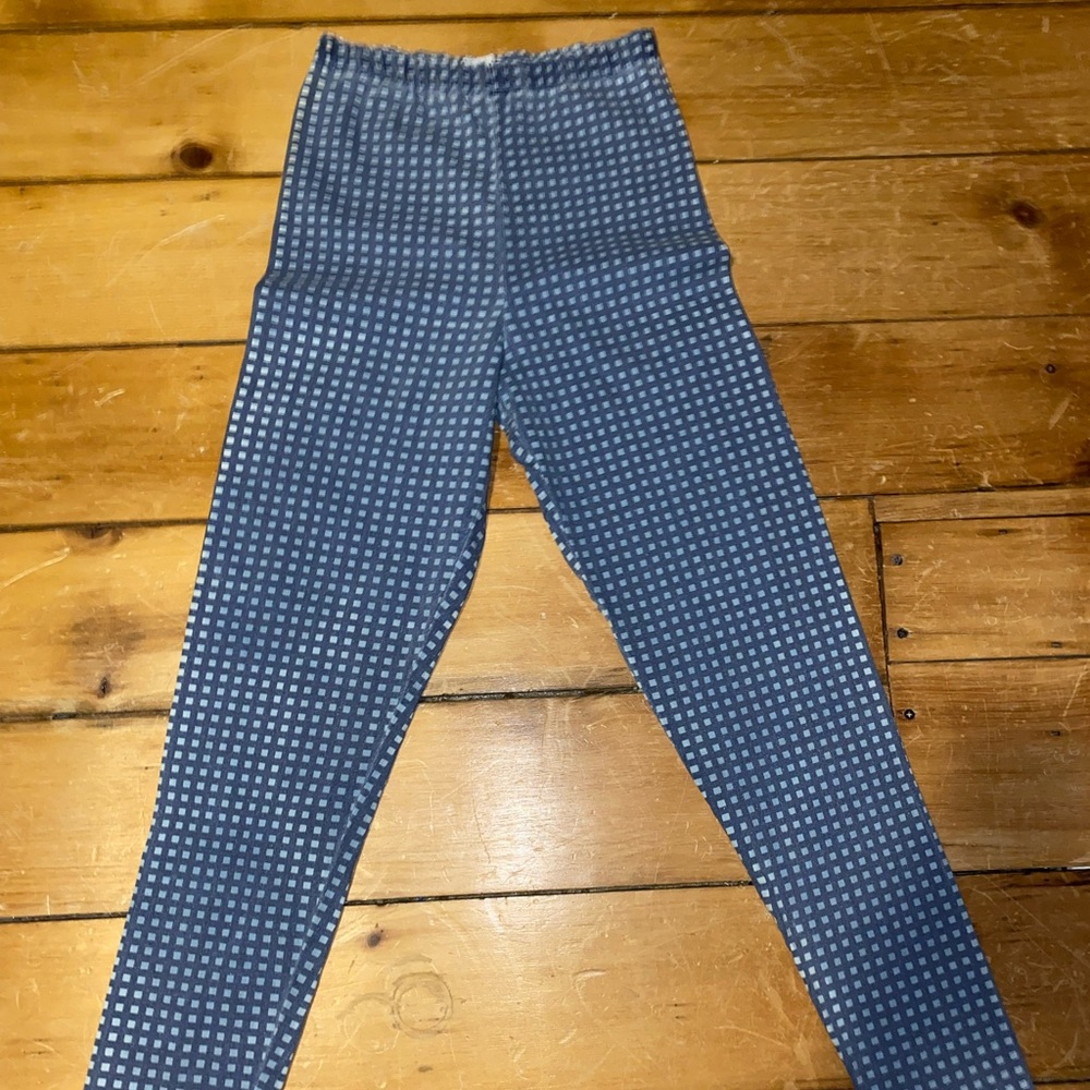 bonjour VINTAGE. size small or extra small. denim.